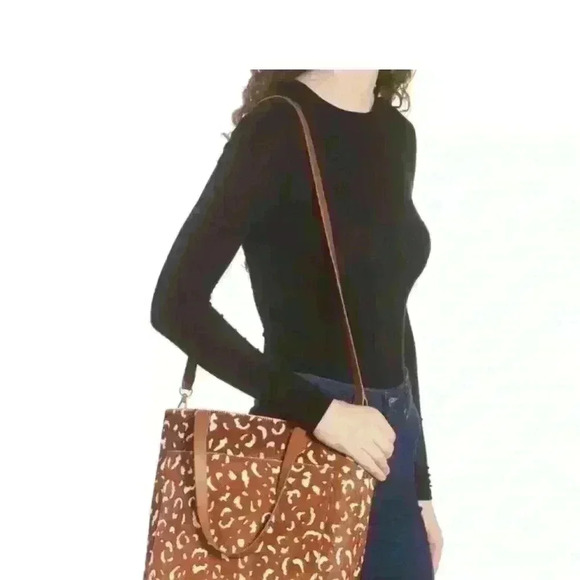 Madewell NWT cowhide tote bag purse - Picture 5 of 9